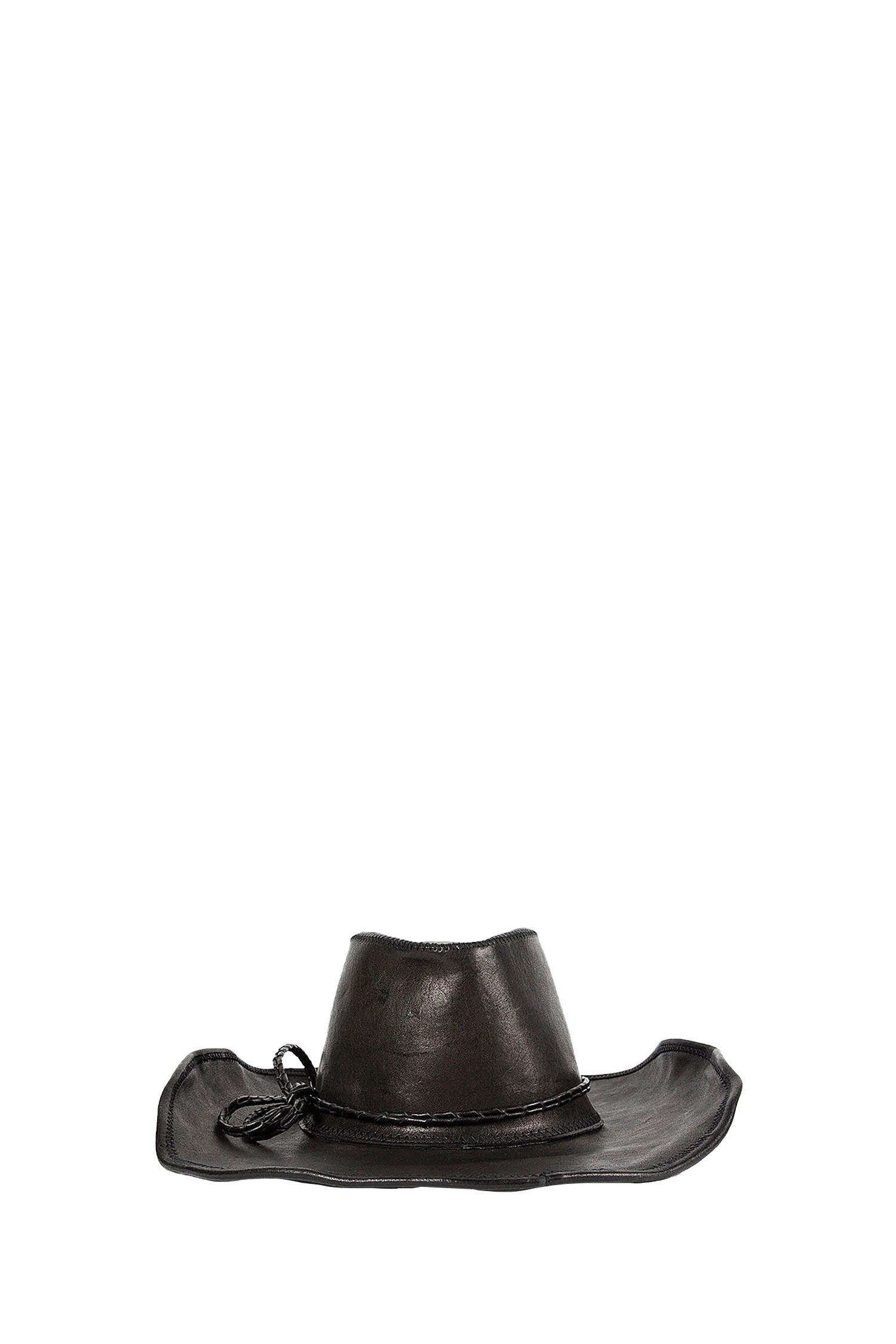 ANN DEMEULEMEESTER Joleik Leather Hat man