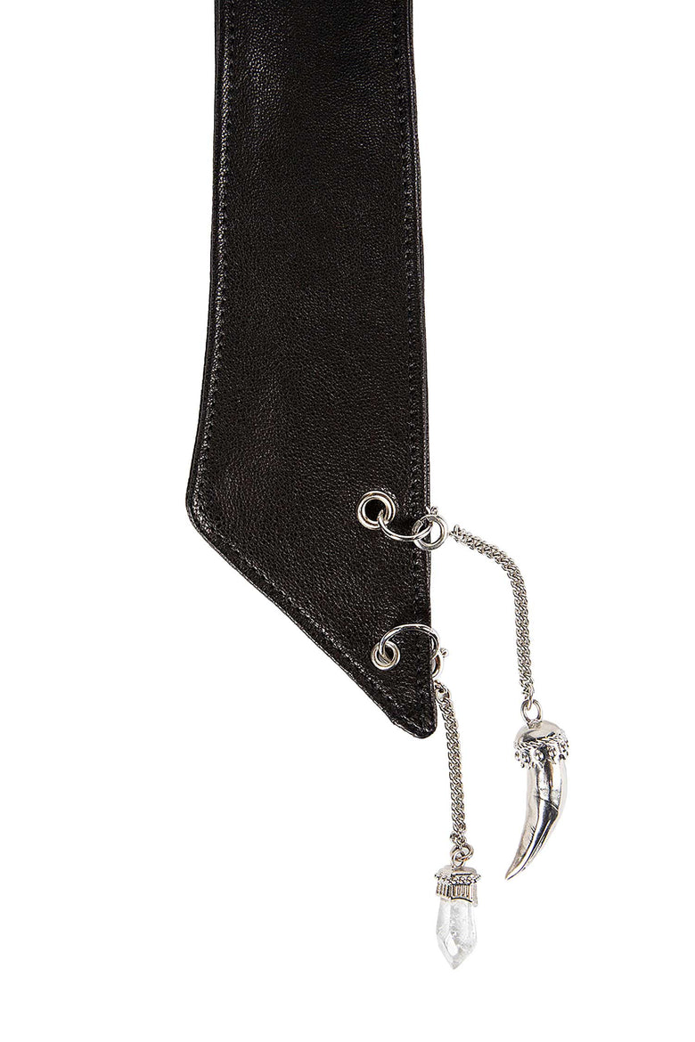 
              ANN DEMEULEMEESTER Resi Tie With Charms man
            