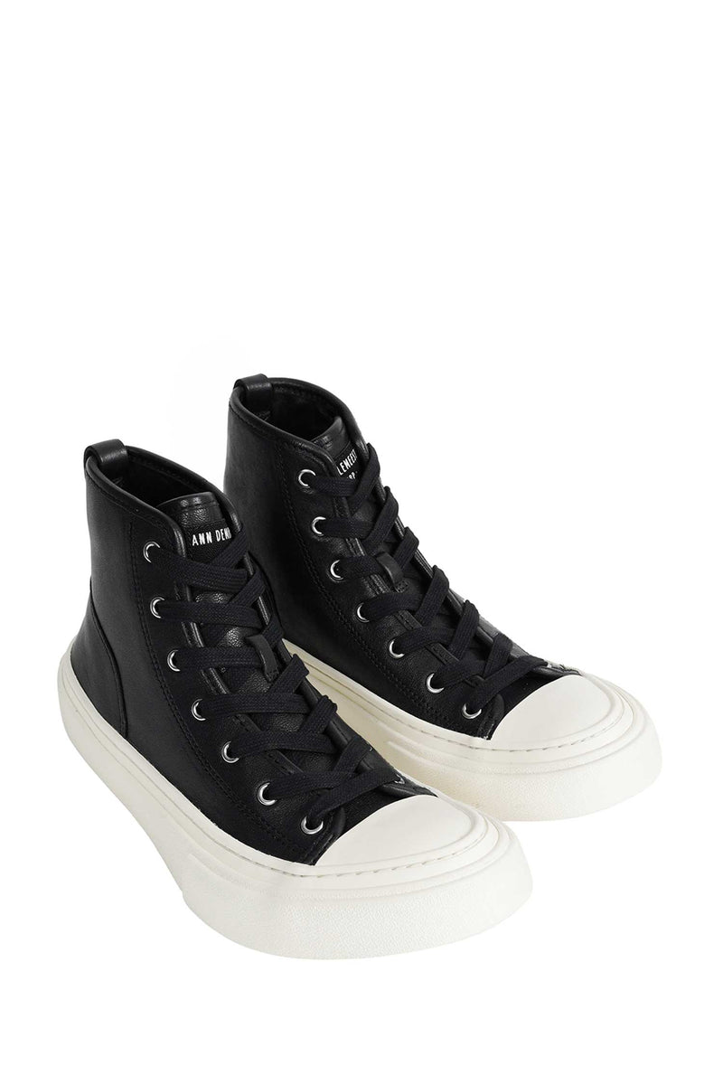 ANN DEMEULEMEESTER Ycke Vulcanized Mid-Top Sneakers man