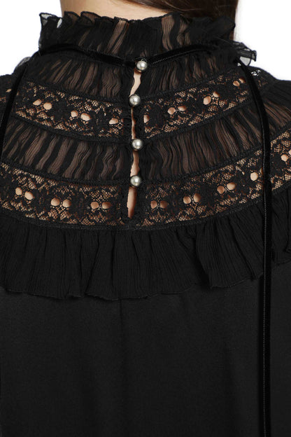 Armida Ruffle Collar Mini Dress