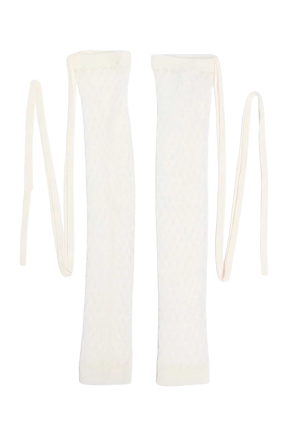 ANN DEMEULEMEESTER Tella Ajoure Knit Leg Warmers woman