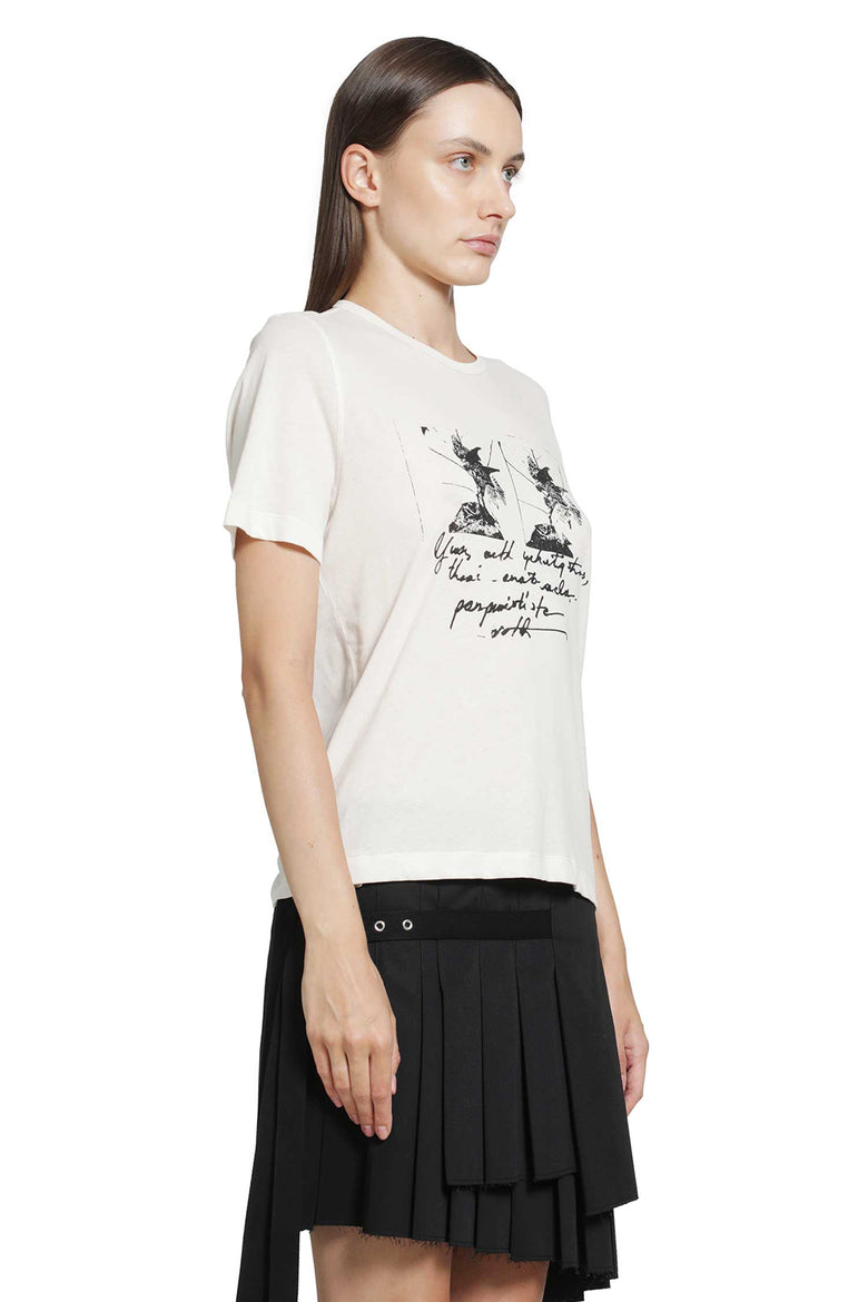 
              ANN DEMEULEMEESTER Fanie ''Birds Postcard'' Standard T-Shirt woman
            