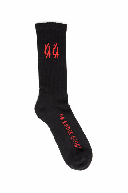 44 LABEL GROUP MAN BLACK SOCKS