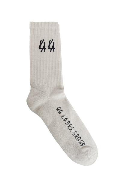 44 LABEL GROUP MAN OFF-WHITE SOCKS