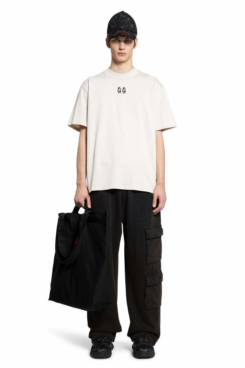 44 LABEL GROUP MAN OFF-WHITE T-SHIRTS