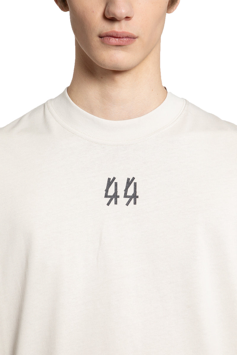 44 LABEL GROUP MAN OFF-WHITE T-SHIRTS