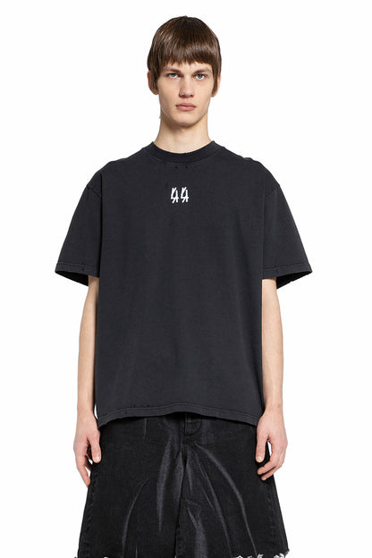 Antonioli 44 LABEL GROUP MAN BLACK T-SHIRTS & TANK TOPS