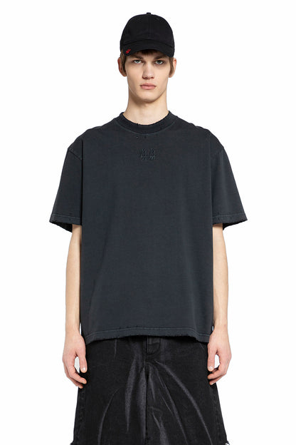 Antonioli 44 LABEL GROUP MAN BLACK T-SHIRTS & TANK TOPS