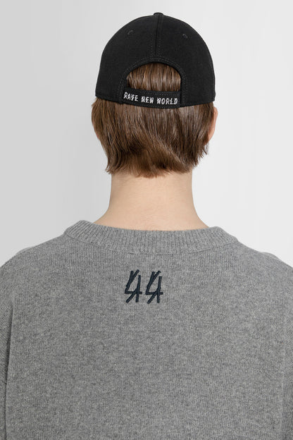 44 LABEL GROUP MAN GREY KNITWEAR