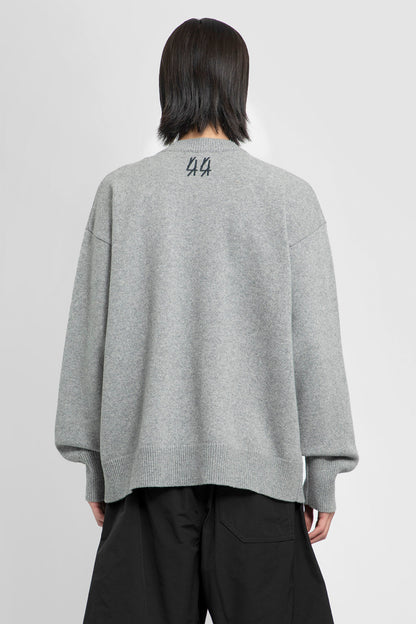 44 LABEL GROUP MAN GREY KNITWEAR