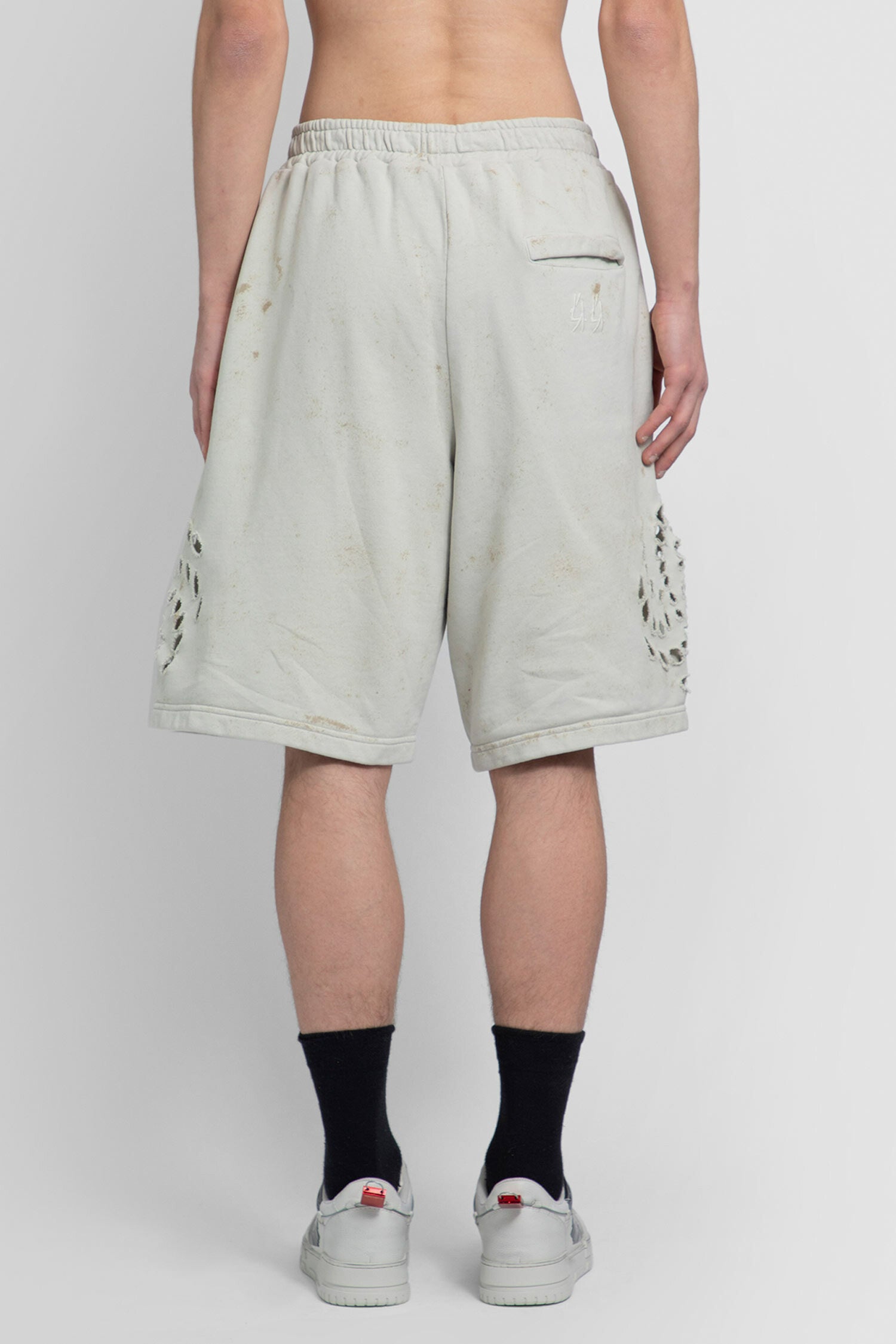 44 LABEL GROUP MAN BEIGE SHORTS & SKIRTS