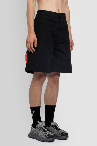 44 LABEL GROUP MAN BLACK SHORTS & SKIRTS