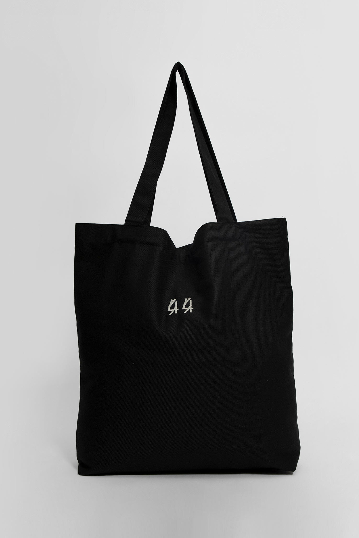 44 LABEL GROUP MAN BLACK TOTE BAGS