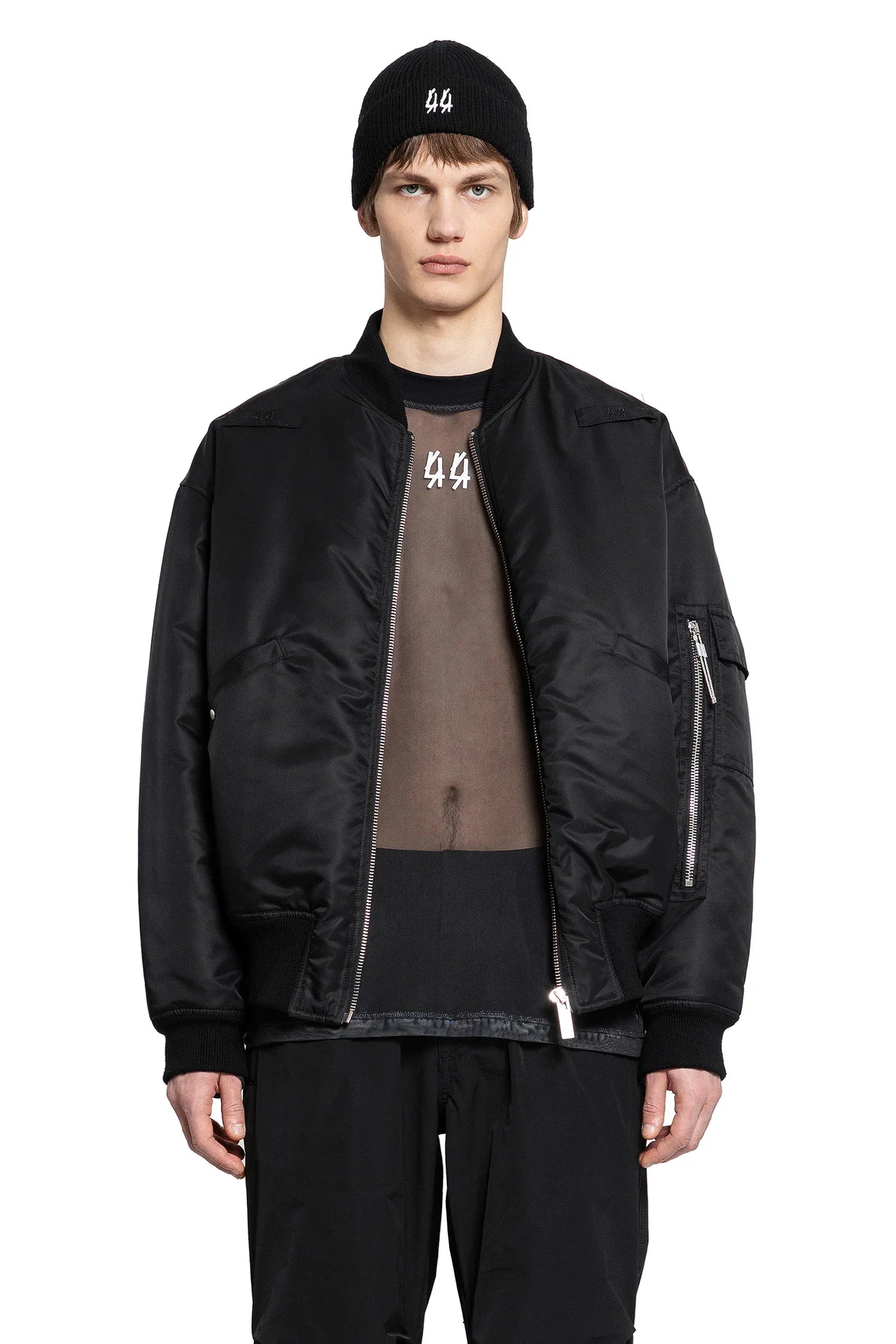 44 LABEL GROUP MAN BLACK JACKETS - Antonioli.eu