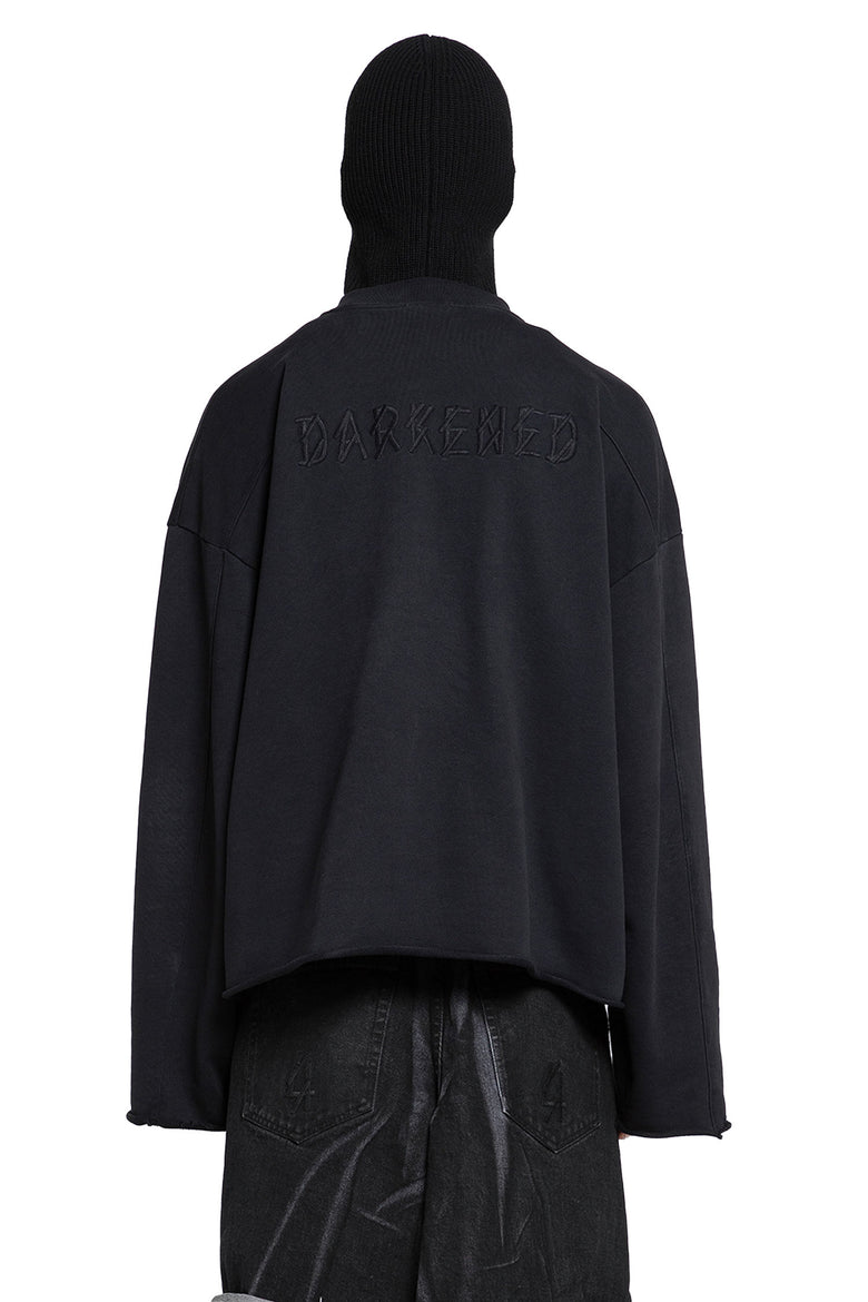 44 LABEL GROUP MAN BLACK KNITWEAR