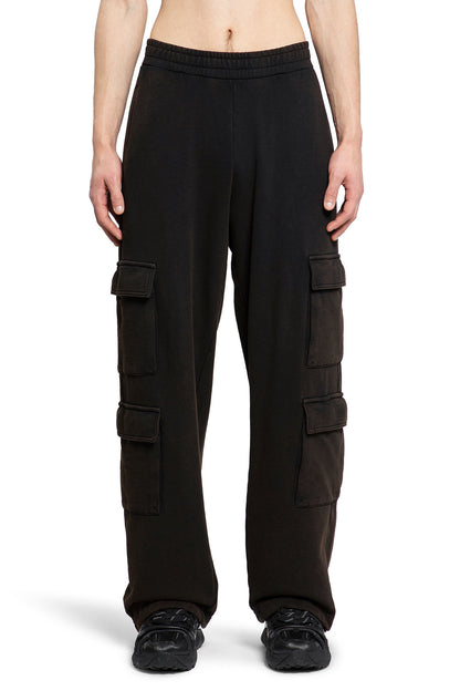 44 LABEL GROUP MAN BLACK TROUSERS