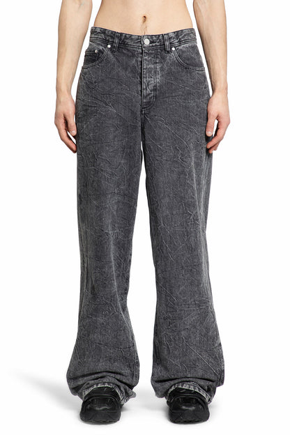 Antonioli 44 LABEL GROUP MAN BLACK JEANS