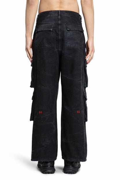 44 LABEL GROUP MAN BLACK TROUSERS