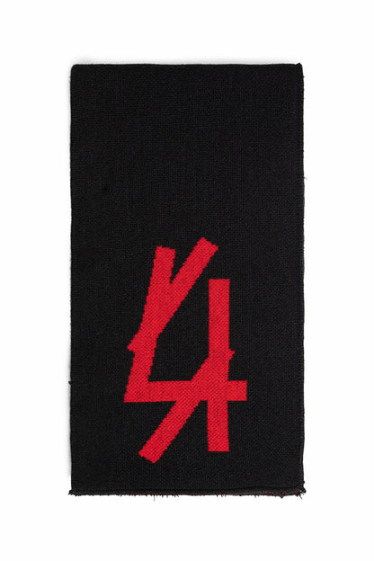 44 LABEL GROUP MAN BLACK SCARVES