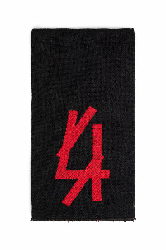 44 LABEL GROUP MAN BLACK SCARVES