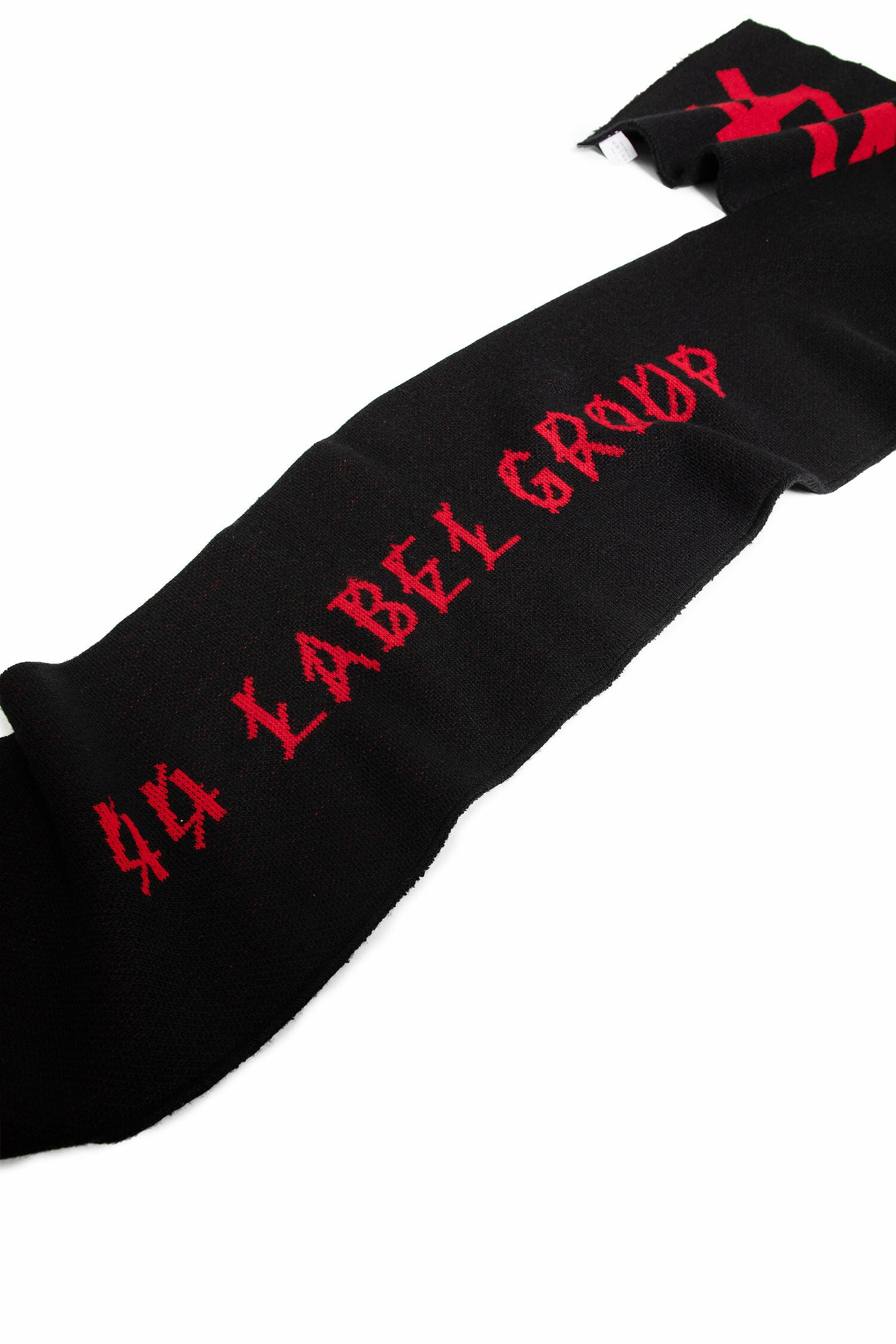 44 LABEL GROUP MAN BLACK SCARVES