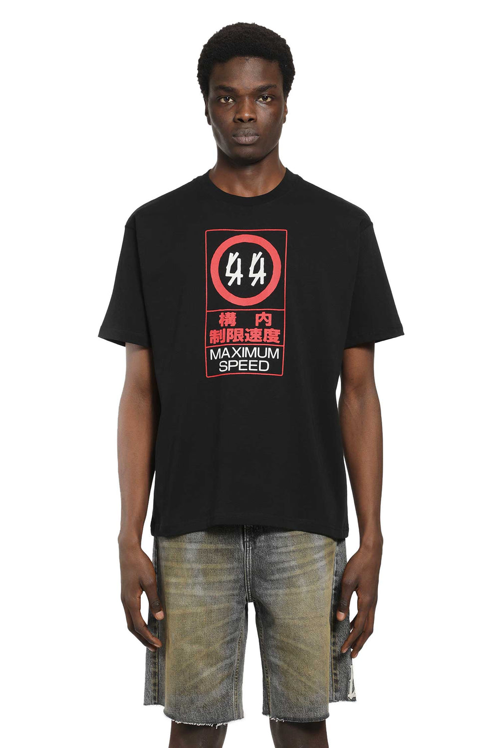 44 LABEL GROUP Warning High Risk T-Shirt man