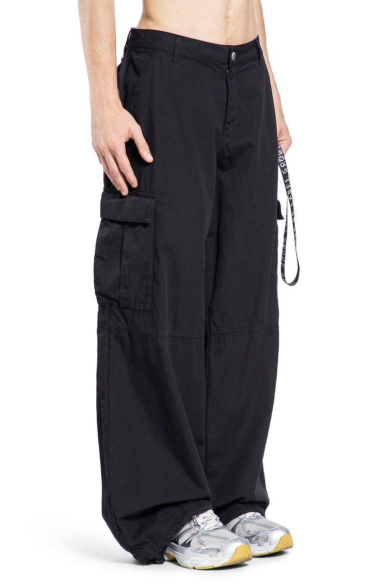 44 LABEL GROUP MAN BLACK TROUSERS