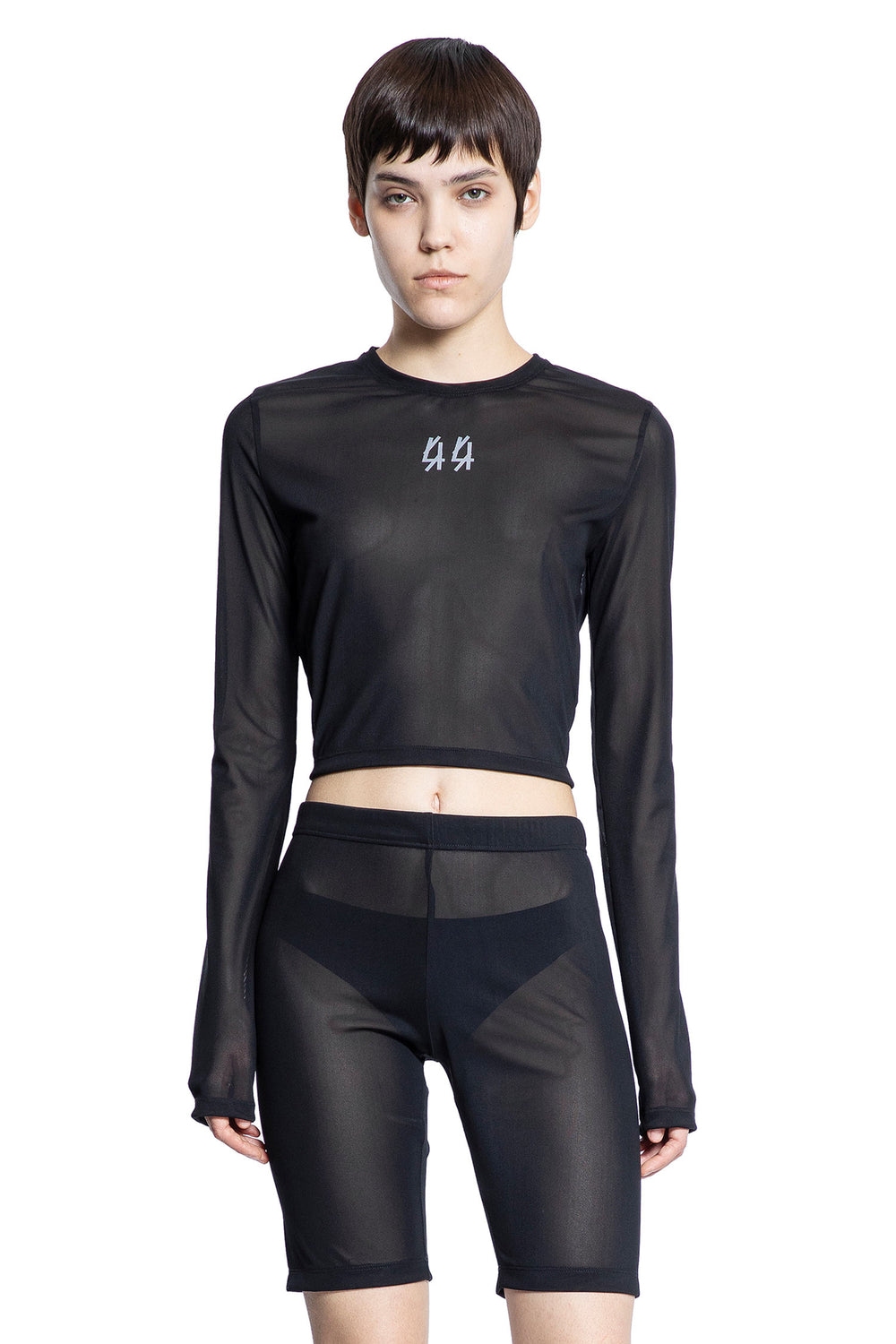 44 LABEL GROUP WOMAN BLACK TOPS