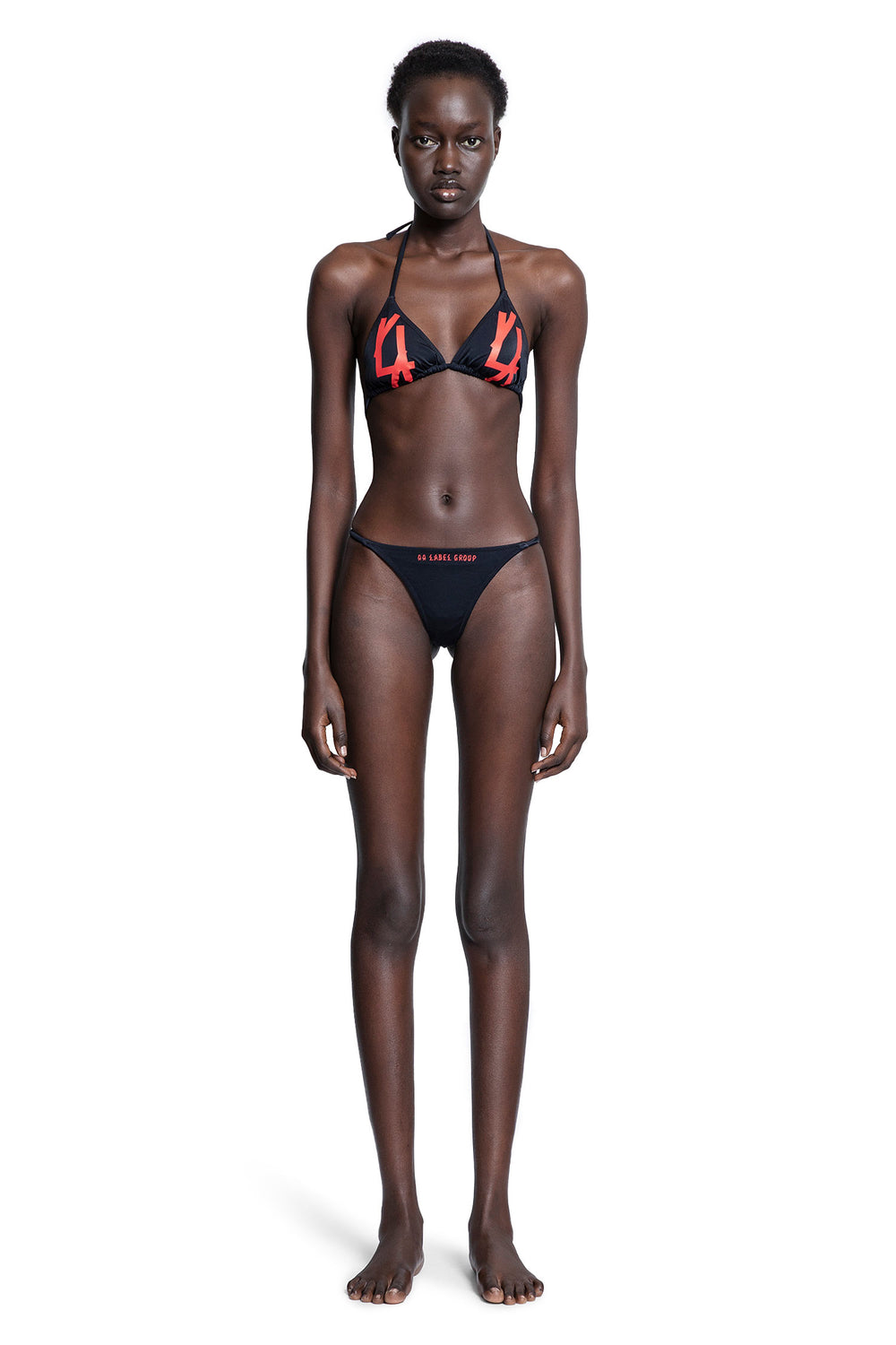 44 LABEL GROUP WOMAN BLACK SWIMWEAR