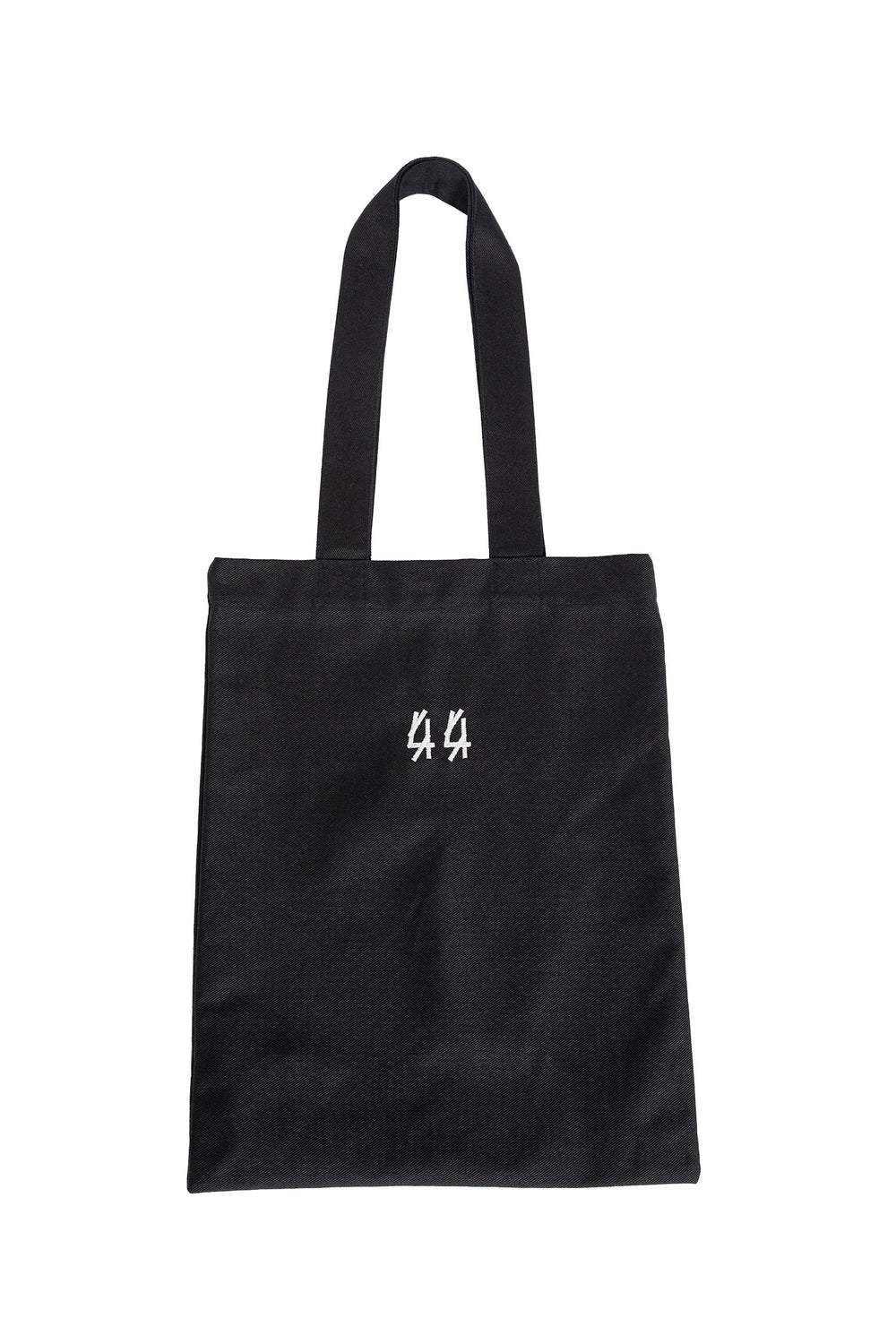 44 LABEL GROUP MAN BLACK TOTE BAGS