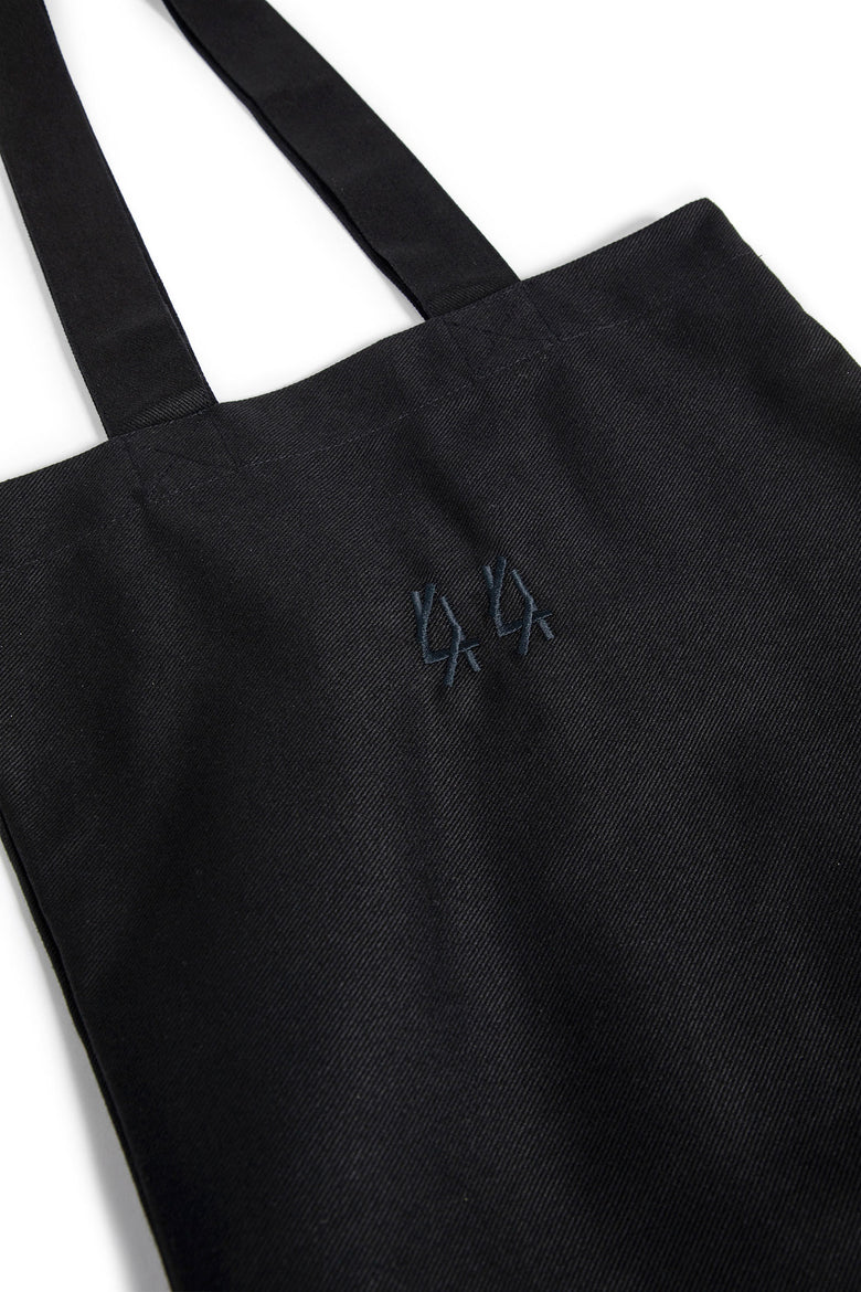 44 LABEL GROUP MAN BLACK TOTE BAGS