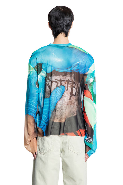 Long Sleeve Mesh T-shirt