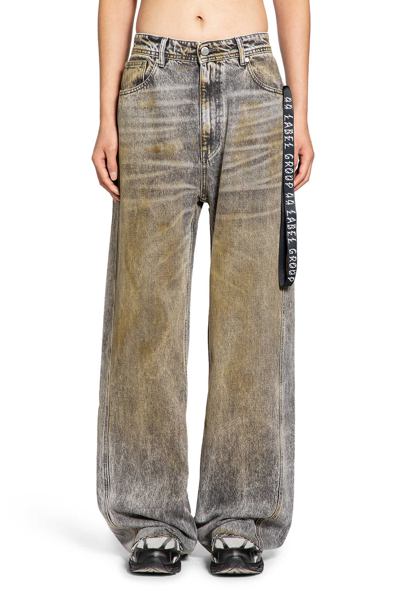 Baggy Jeans In Firm Denim Fabric - Antonioli.eu