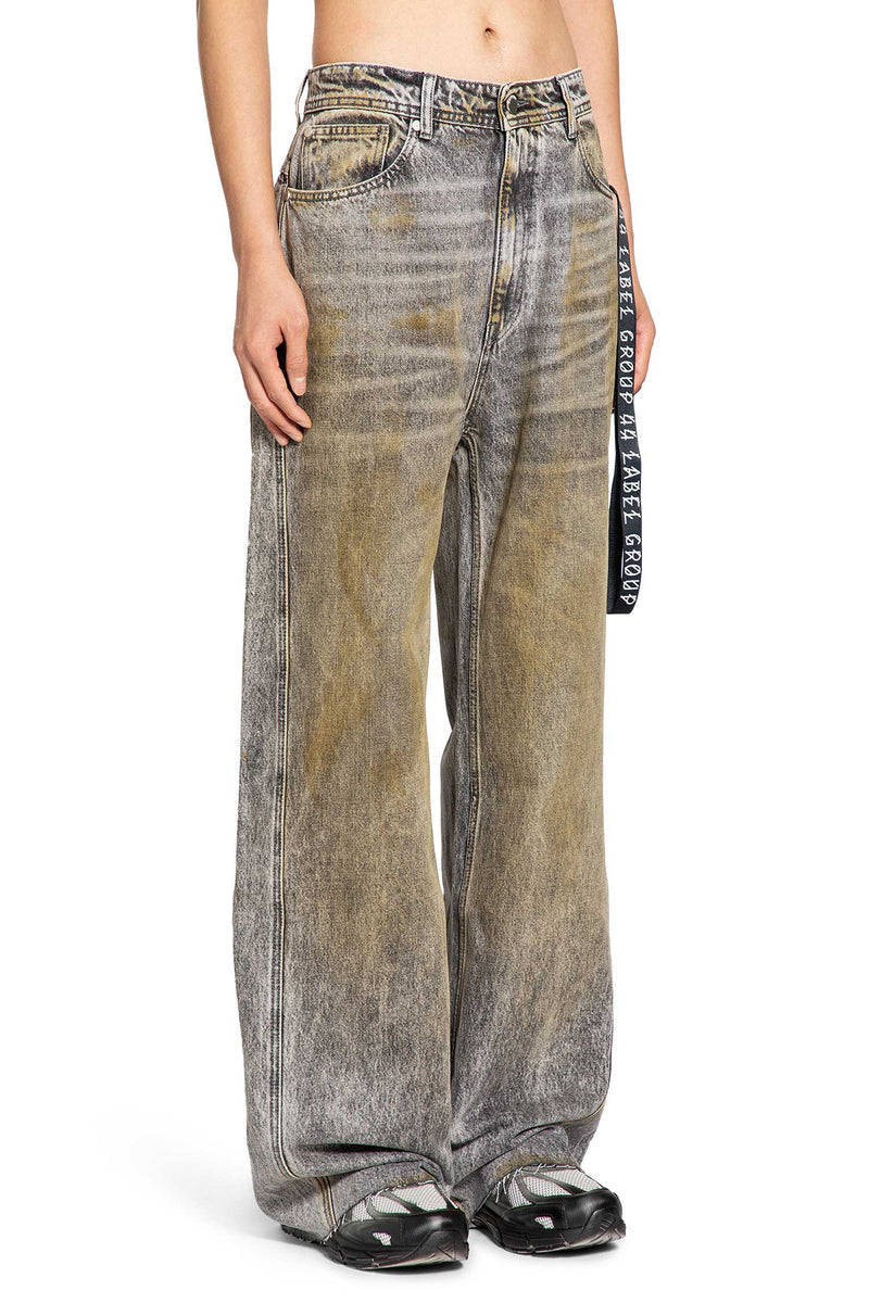 Baggy Jeans In Firm Denim Fabric - Antonioli.eu