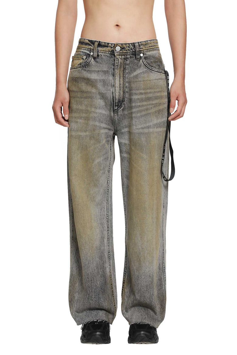 
              44 LABEL GROUP ''Drag me to Hell'' Soil Denim Pants man
            