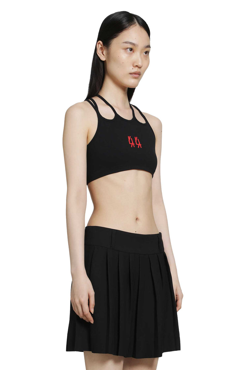 44 LABEL GROUP Embroidered Cotton Top woman