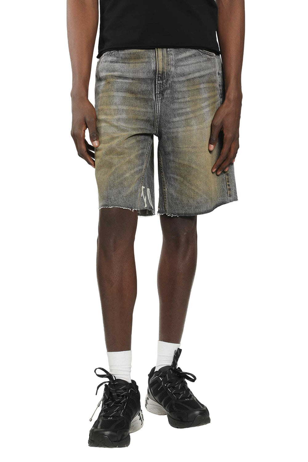 44 LABEL GROUP ''Drag Me To Hell'' Denim Shorts man
