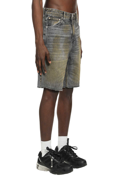 ''Drag Me To Hell'' Denim Shorts