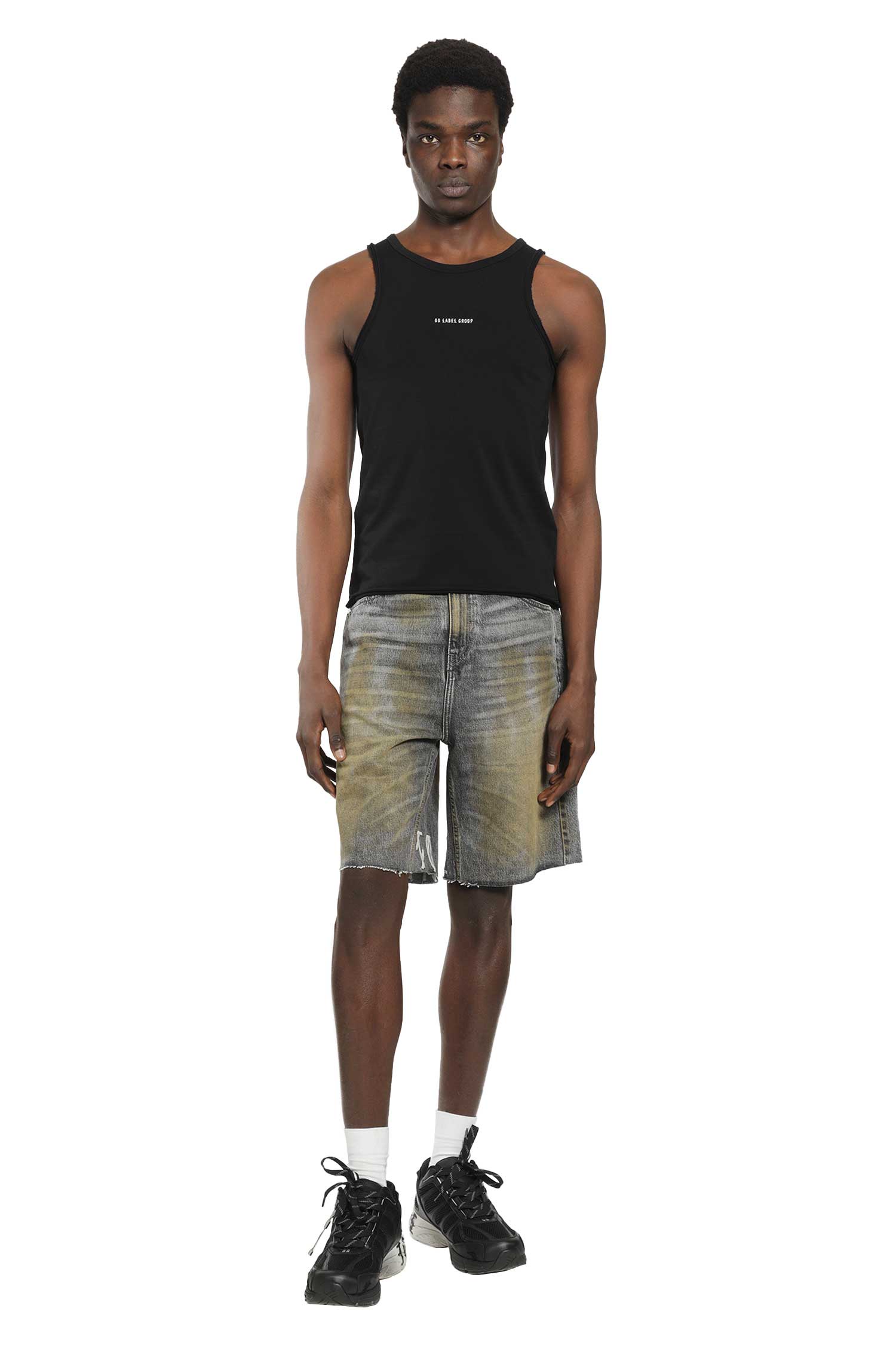 ''Drag Me To Hell'' Denim Shorts