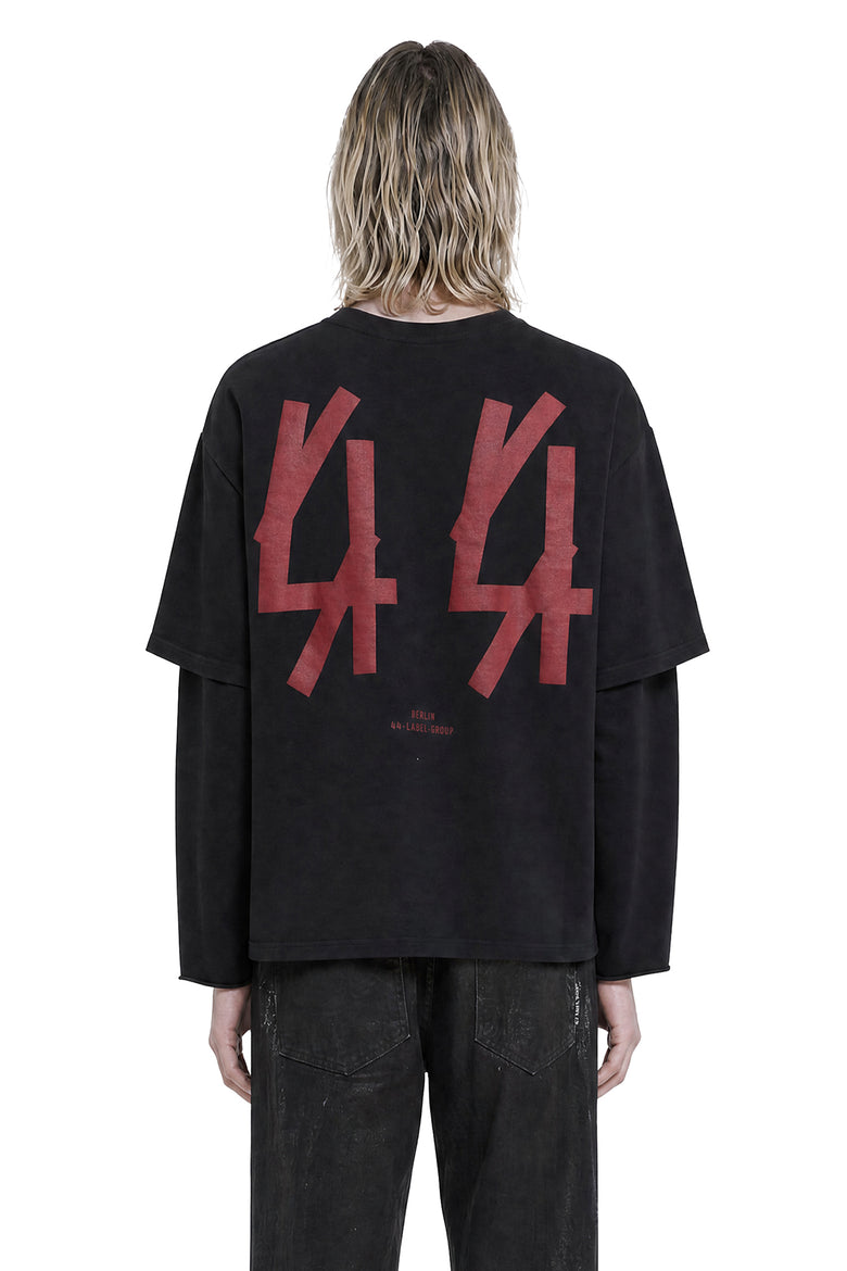 44 LABEL GROUP 44 Double Long Sleeve T-Shirt man
