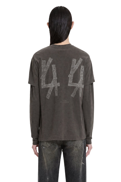 Burnt Label Double Long Sleeve T-Shirt