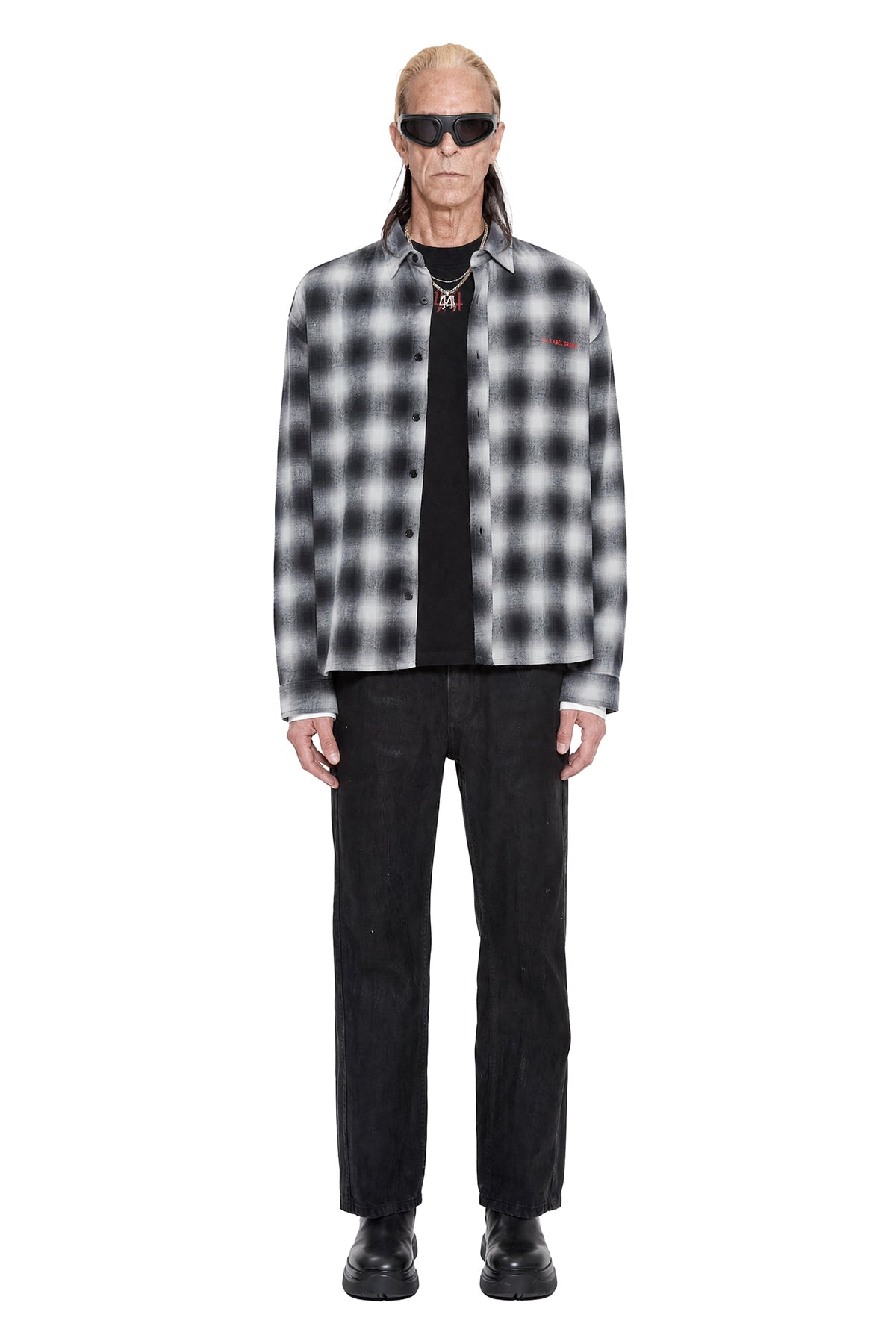 44 LABEL GROUP 44 Flannel Overshirt man