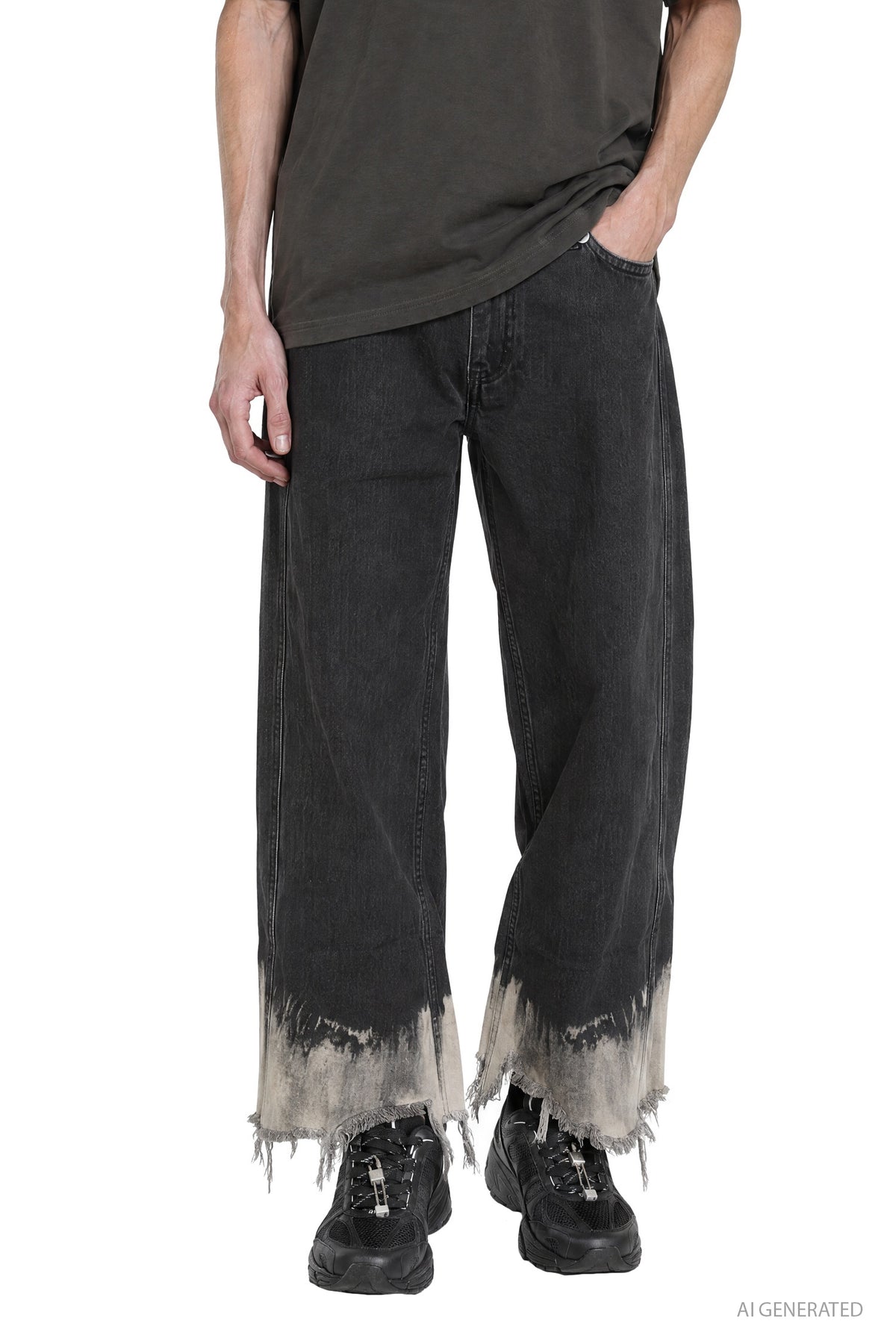 5 Pocket Wide Leg Jeans