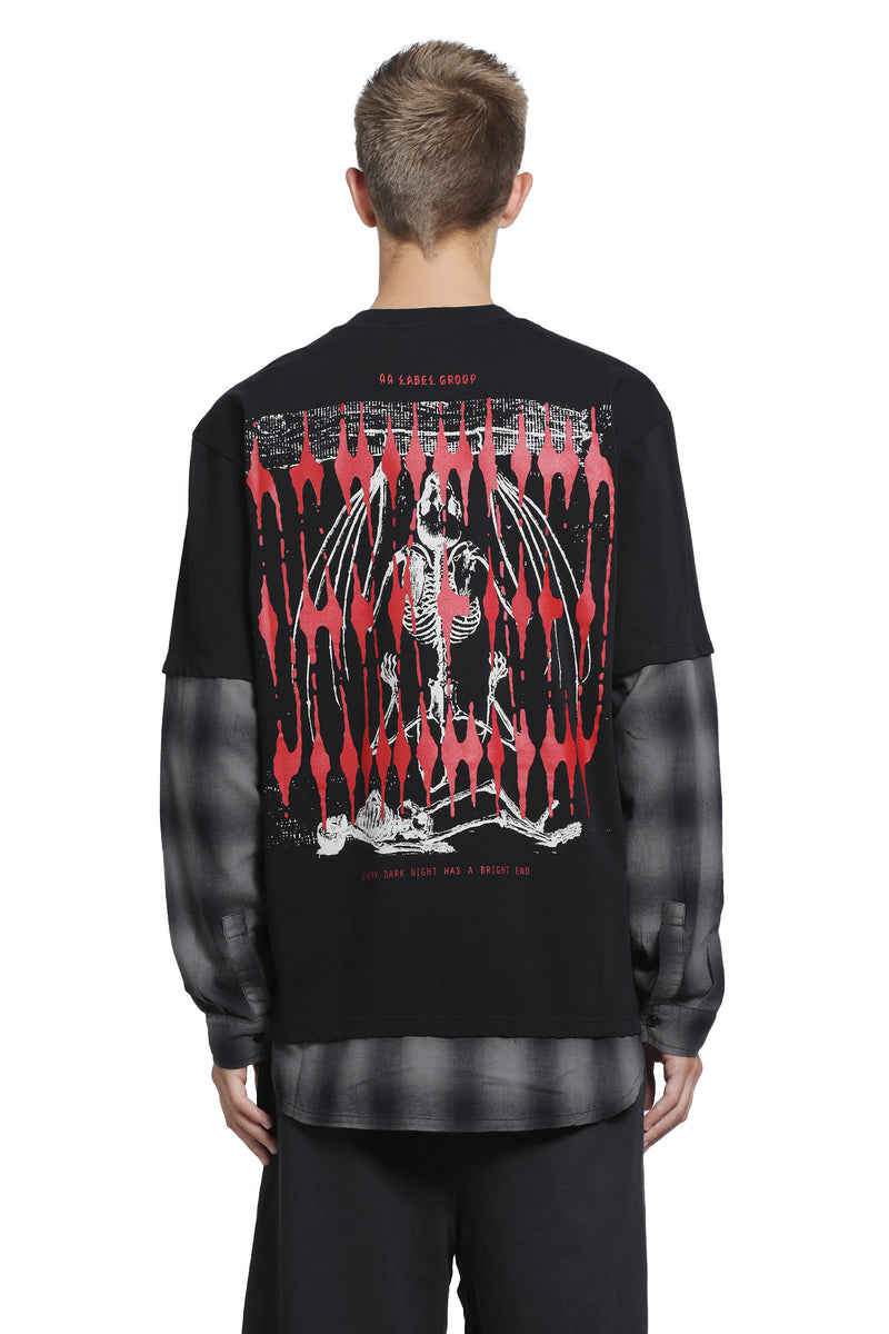 44 LABEL GROUP Underworld Double Long Sleeve man