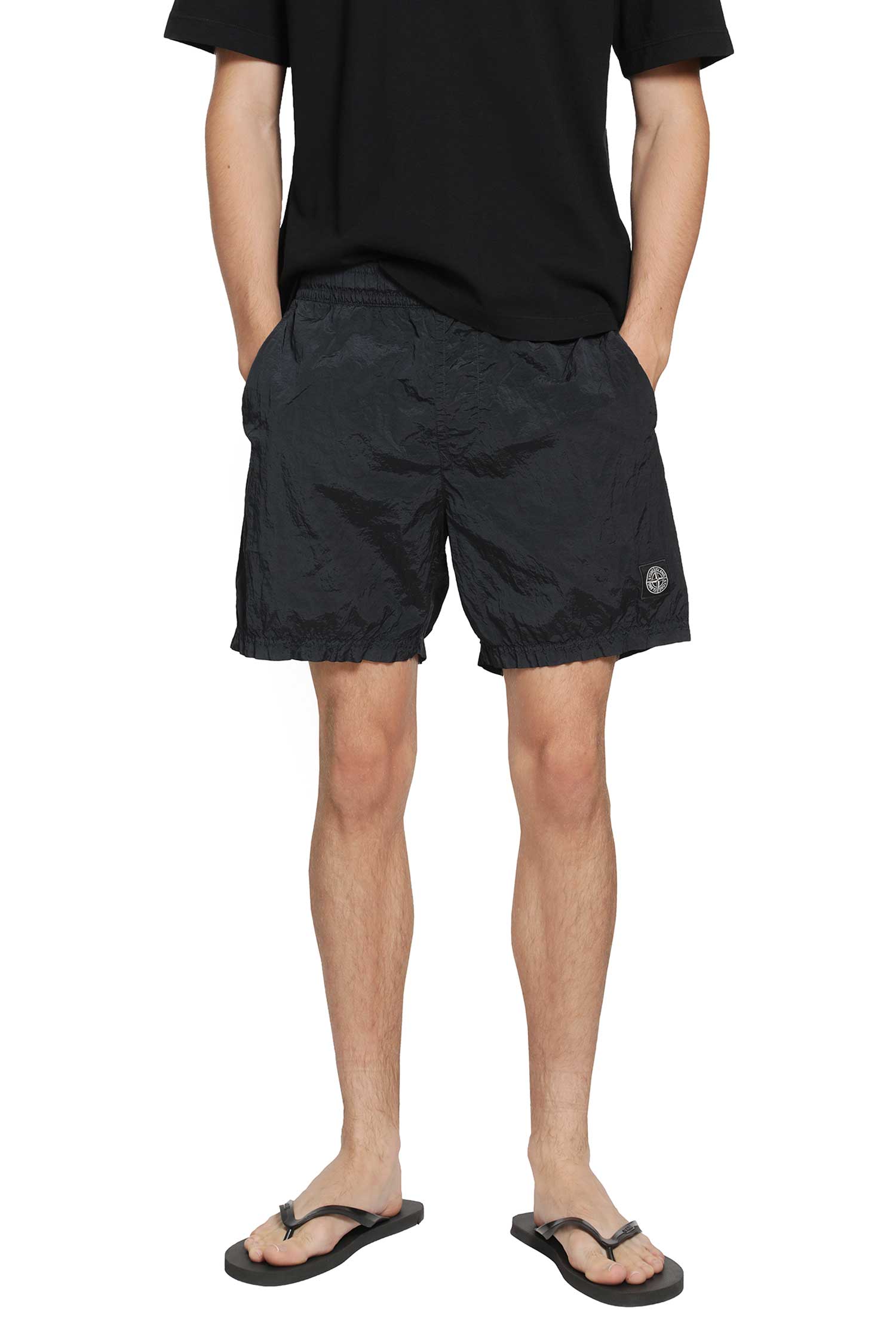 B100004 Nylon Metal Swim Shorts