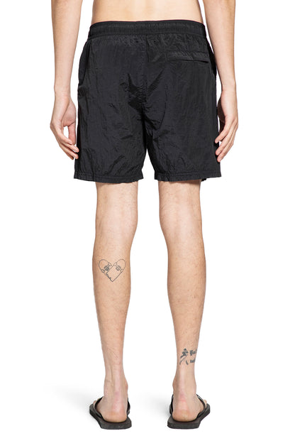 STONE ISLAND MAN BLACK SWIMWEAR