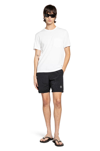STONE ISLAND MAN BLACK SWIMWEAR