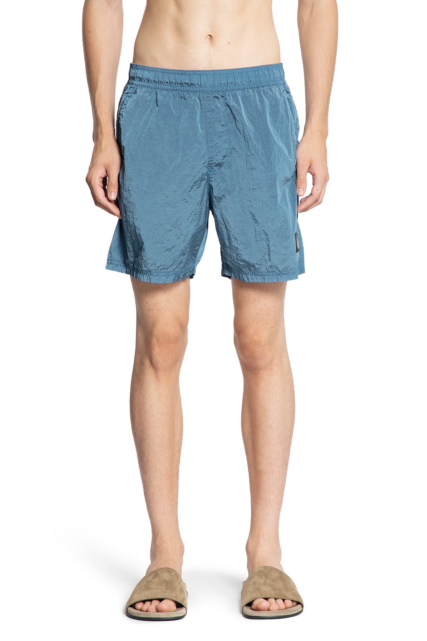 B100004 Nylon Metal Swim Shorts