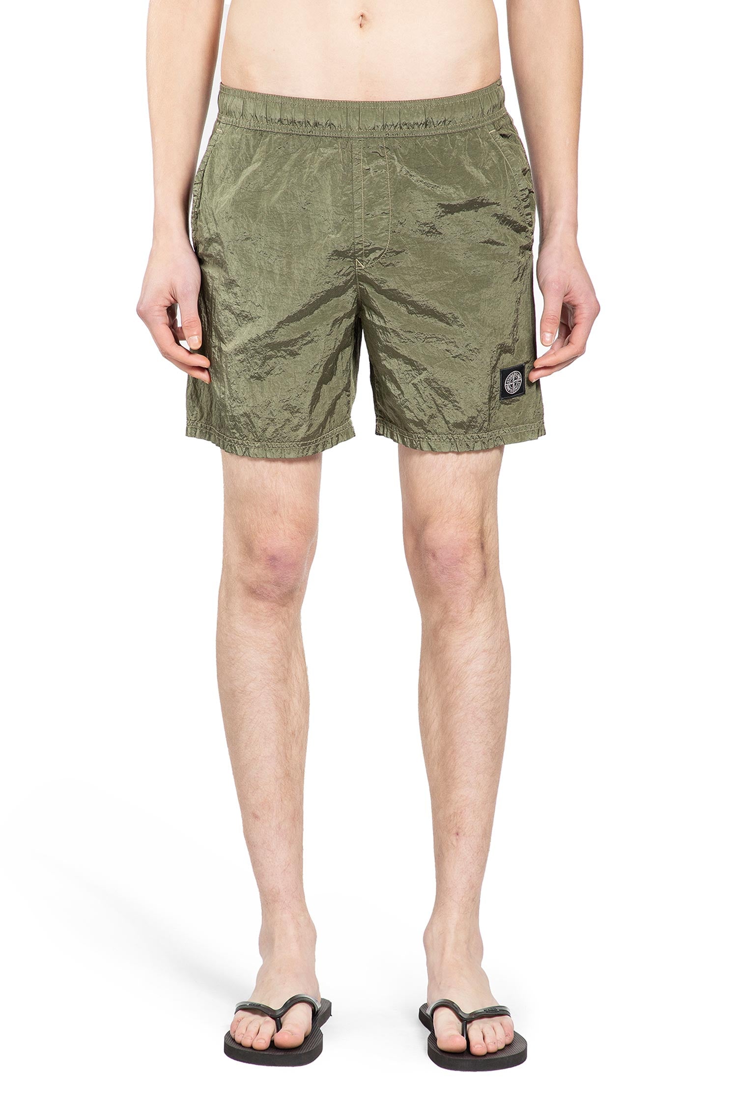 B100004 Nylon Metal Swim Shorts