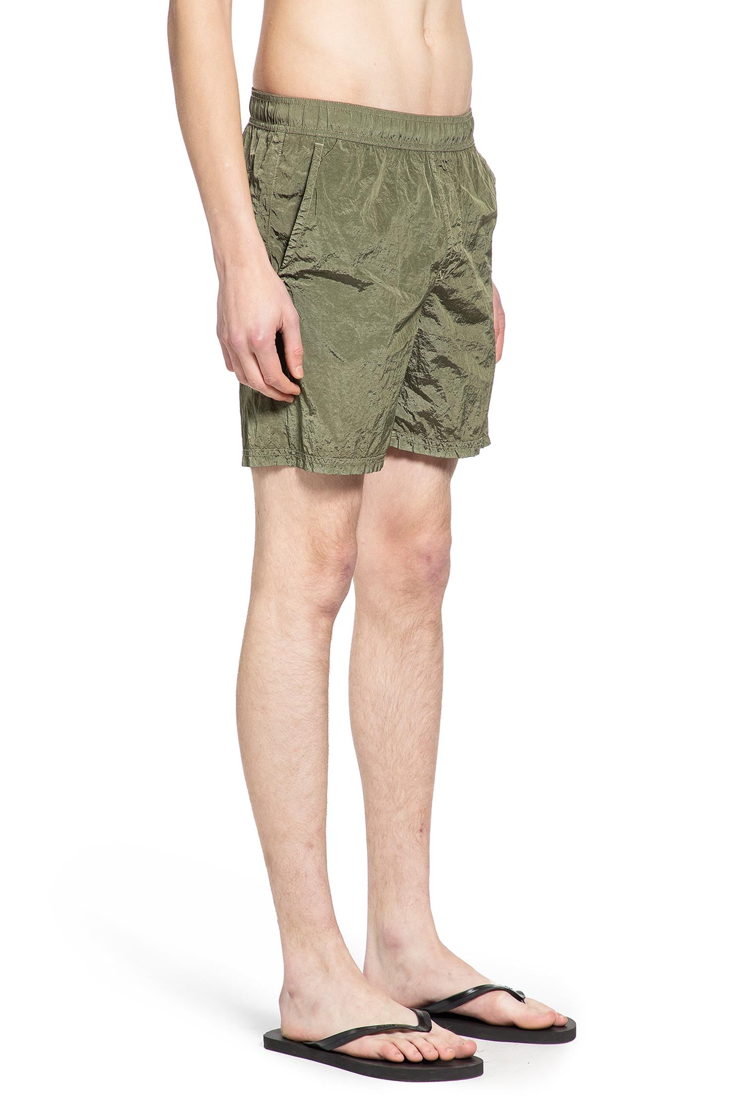 B100004 Nylon Metal Swim Shorts